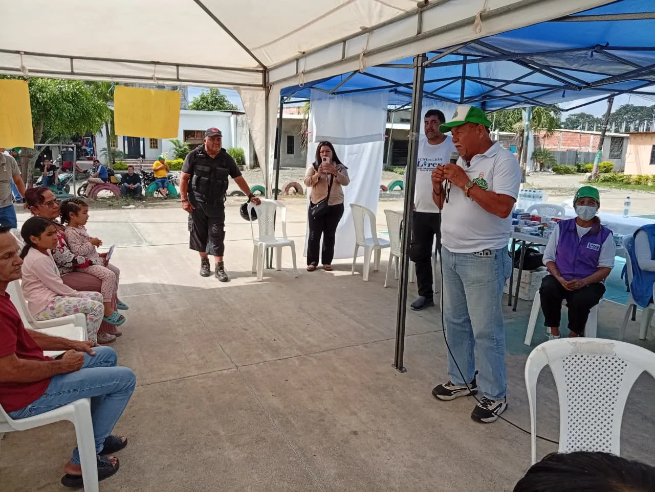Brigada médica en Milagro: atención y medicinas gratis