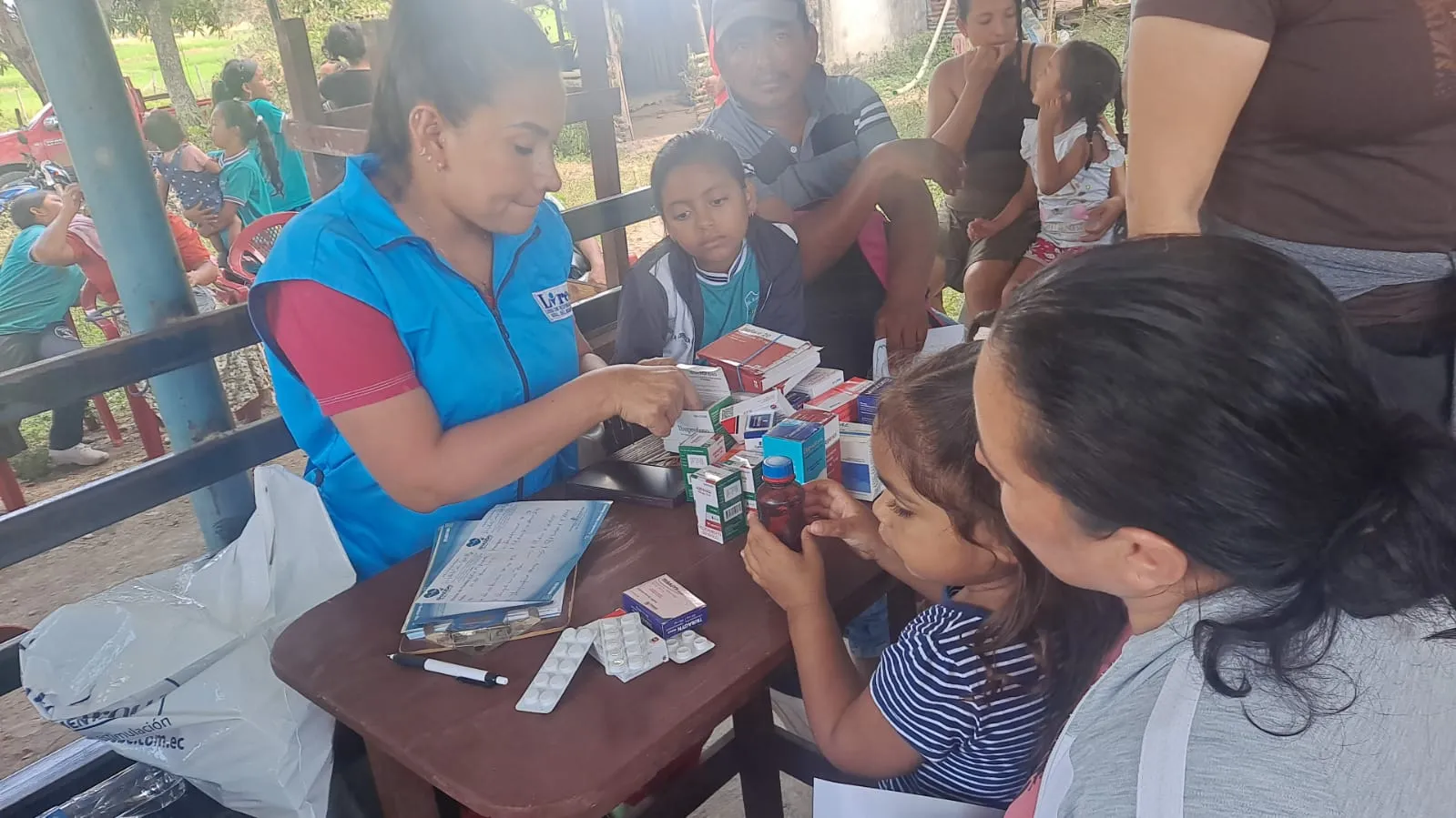 Brigada médica en Pijío, Palestina: atención y donaciones