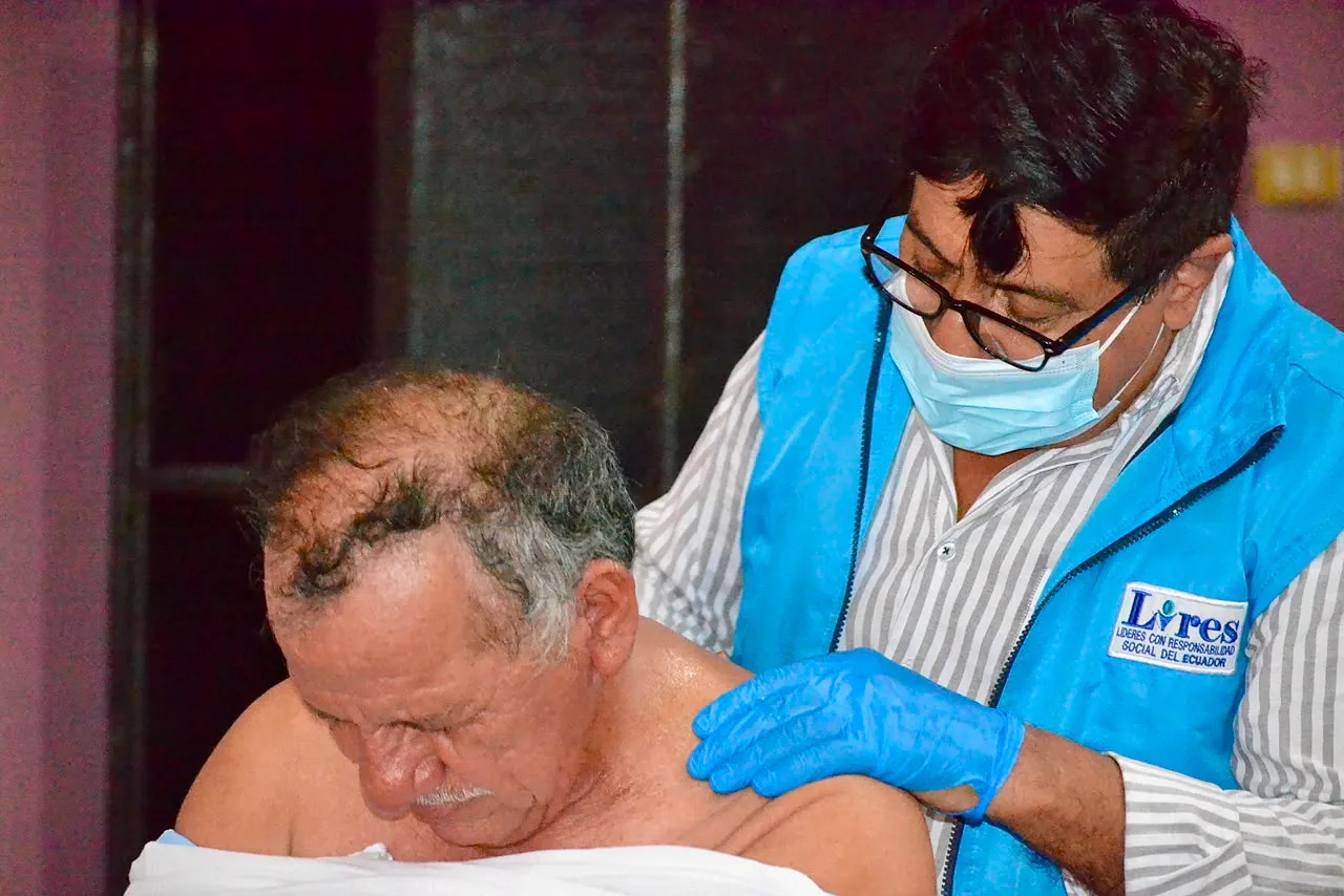 Brigada médica en Daule beneficia a sectores vulnerables